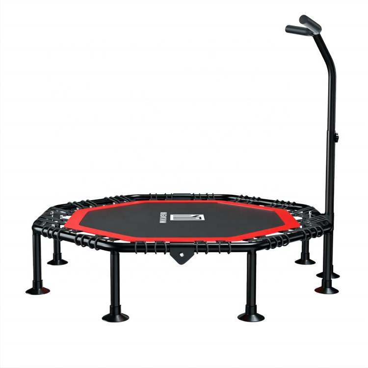 Fitness Home Gym Equipment - Trampoline with Adjustable Handle Bar Fitness