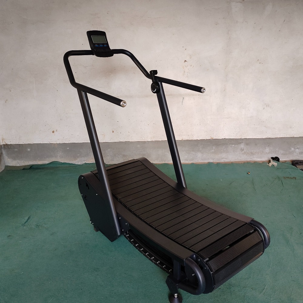 Home Gym Manual - Curved Surface Non-motorized Home Gym Treadmill