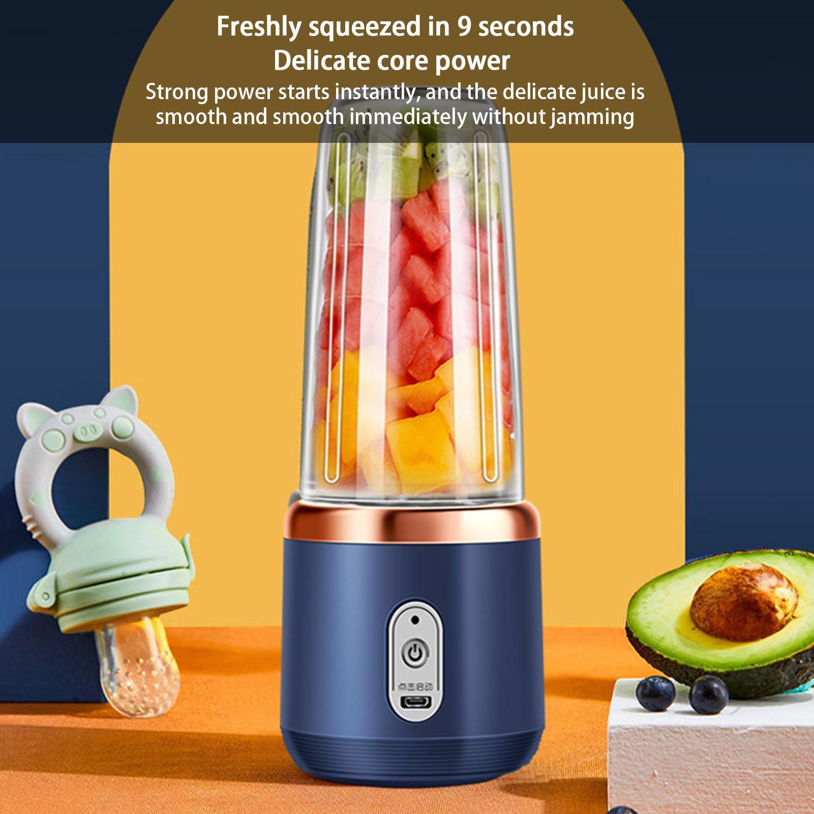 Home Gym Manual - Portable Juice Blender USB Rechargeable Juicer
