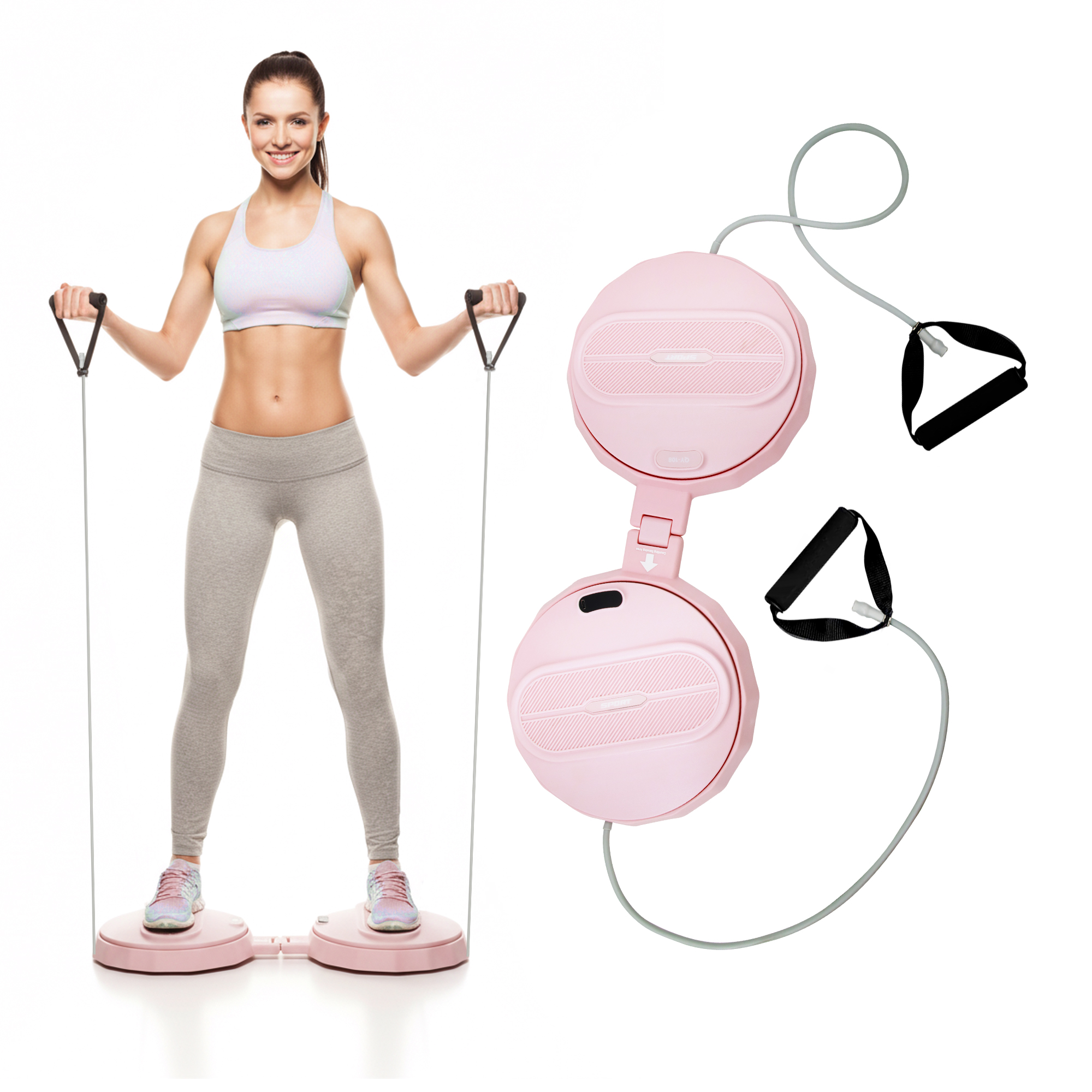 Home Gym Tools - Waist Twister Machine Exercise Tool, Ab