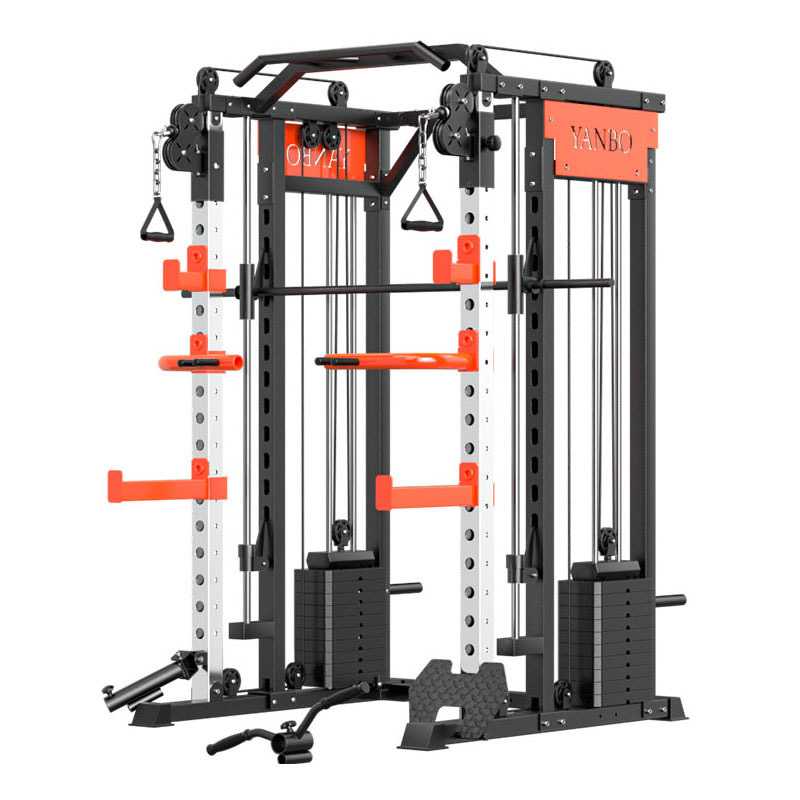 Home Gym Cable Machine - Comprehensive Trainer Gantry Combination Squat Power