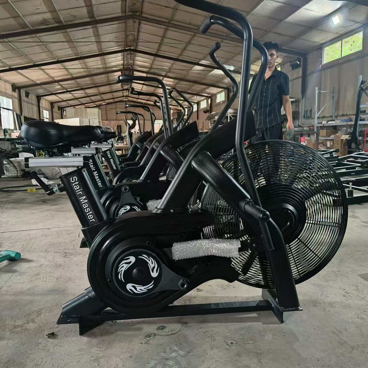 Fitness Home Gym Equipment - Gym Fitness Equipment Air Bike for
