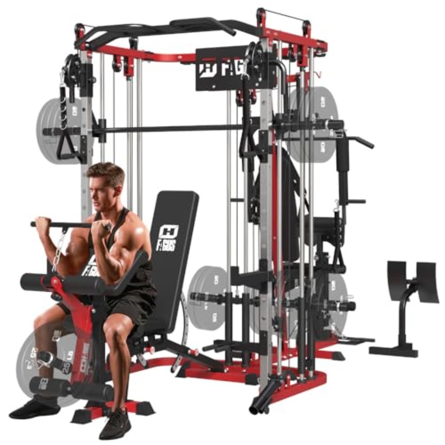 All in One Home Gym System Wor - Home Gym Cable Machine recension och pris