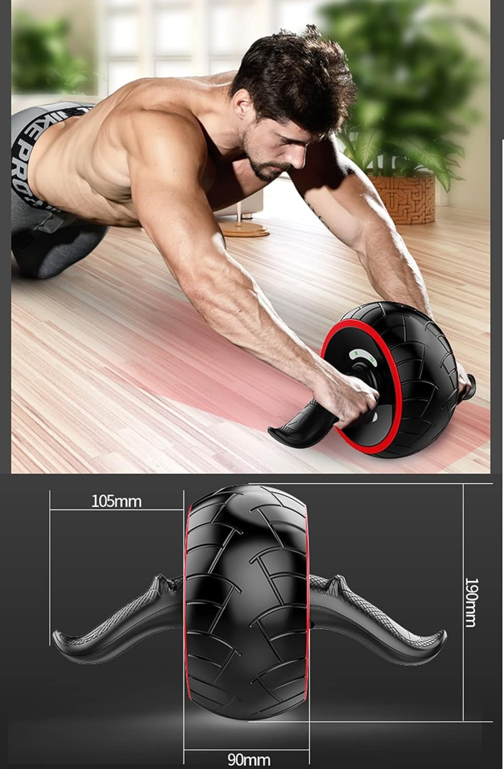 Ab Roller Wheel for Core Exerc - Ab Roller Wheel recension och pris
