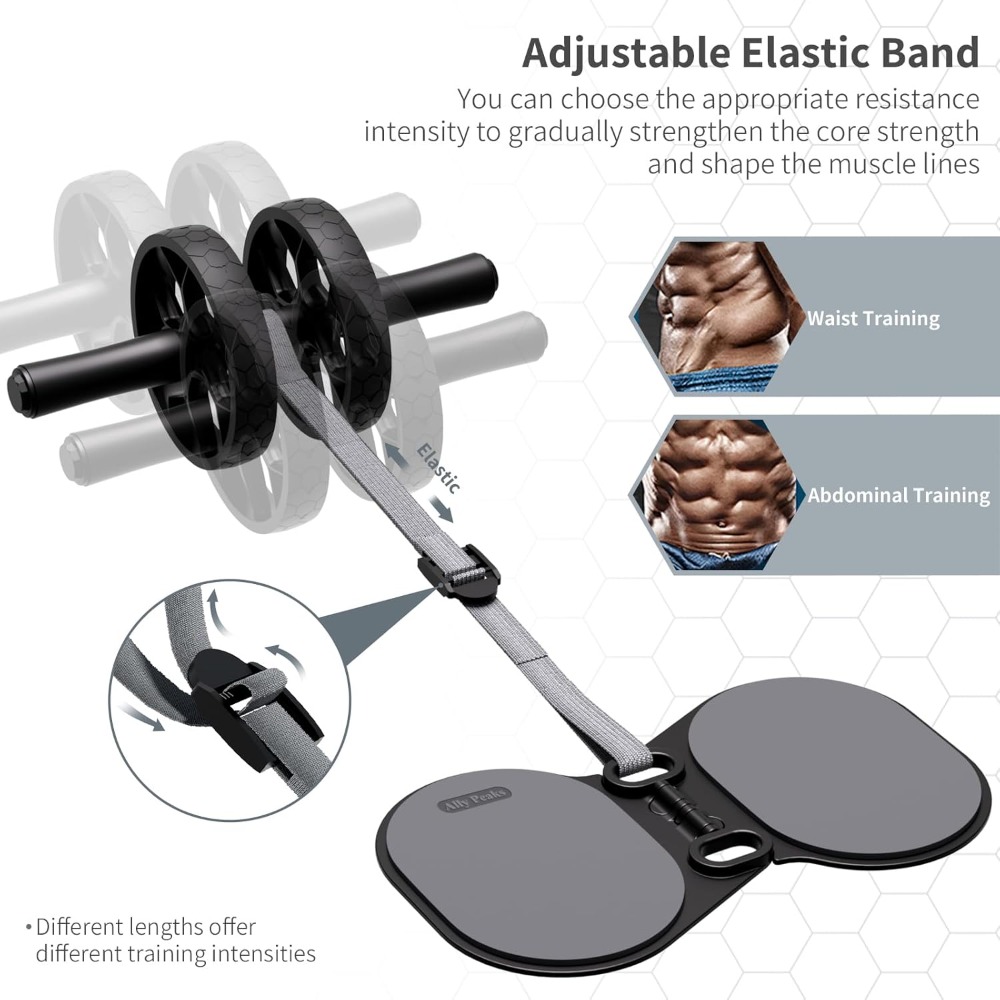 Ab Roller Wheel with Adjustabl - Ab Roller Wheel recension och pris