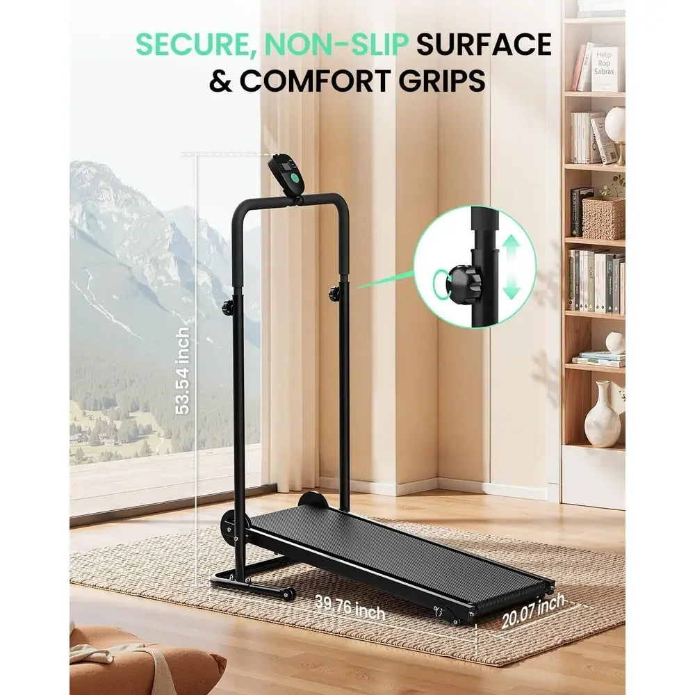 Dual Wheel Manual Treadmill wi - Home Gym Manual recension och pris