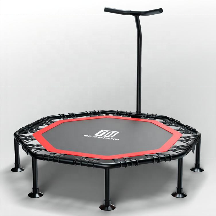 Trampoline with Adjustable Han - Fitness Home Gym Equipment recension och pris