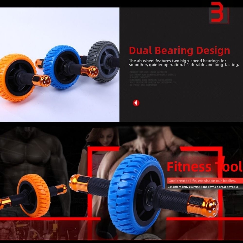 Ergonomic Grip Abdominal Worko - Ab Roller Wheel recension och pris