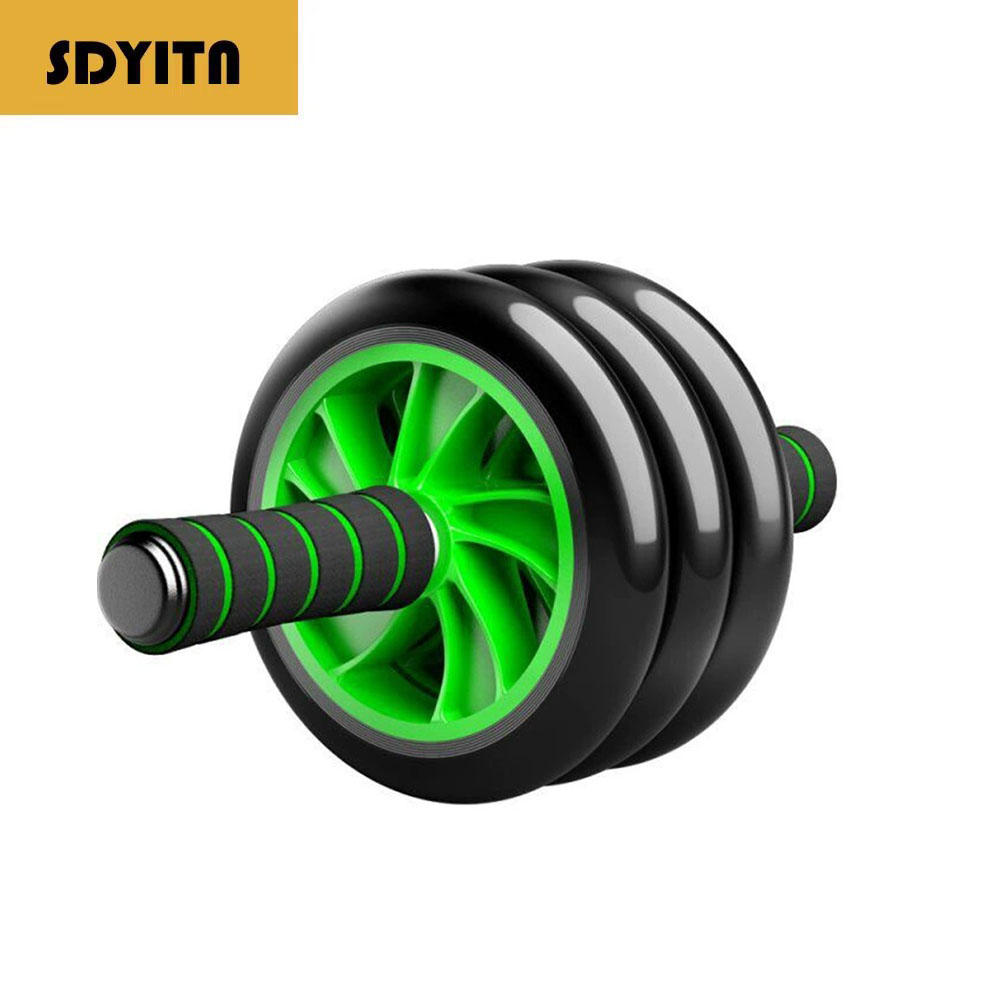 Portable Ab Roller with Dual W - Ab Roller Wheel recension och pris