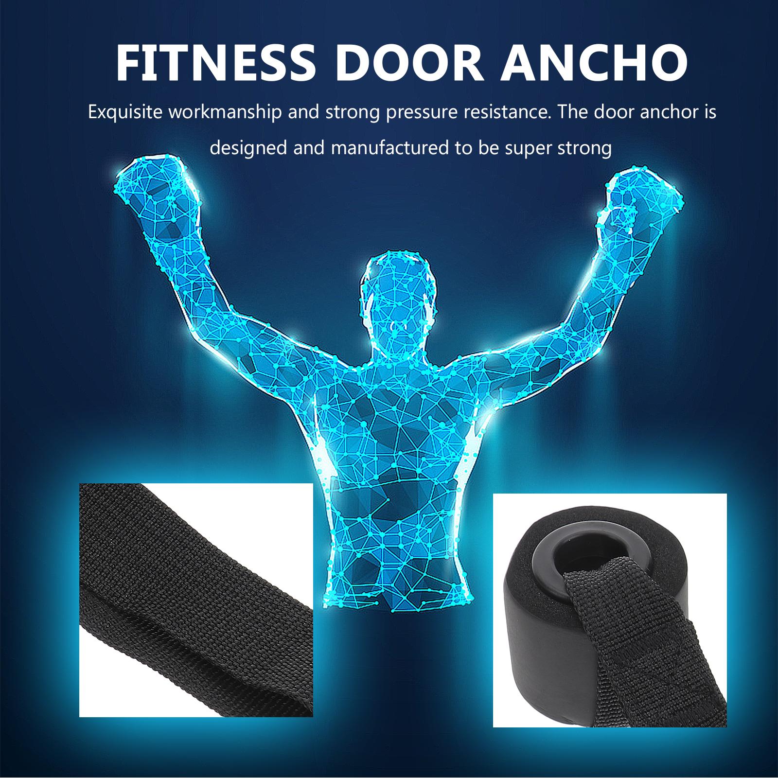 2 Pcs Heavy Duty PVC Door Anch - Resistance Band Heavy recension och pris