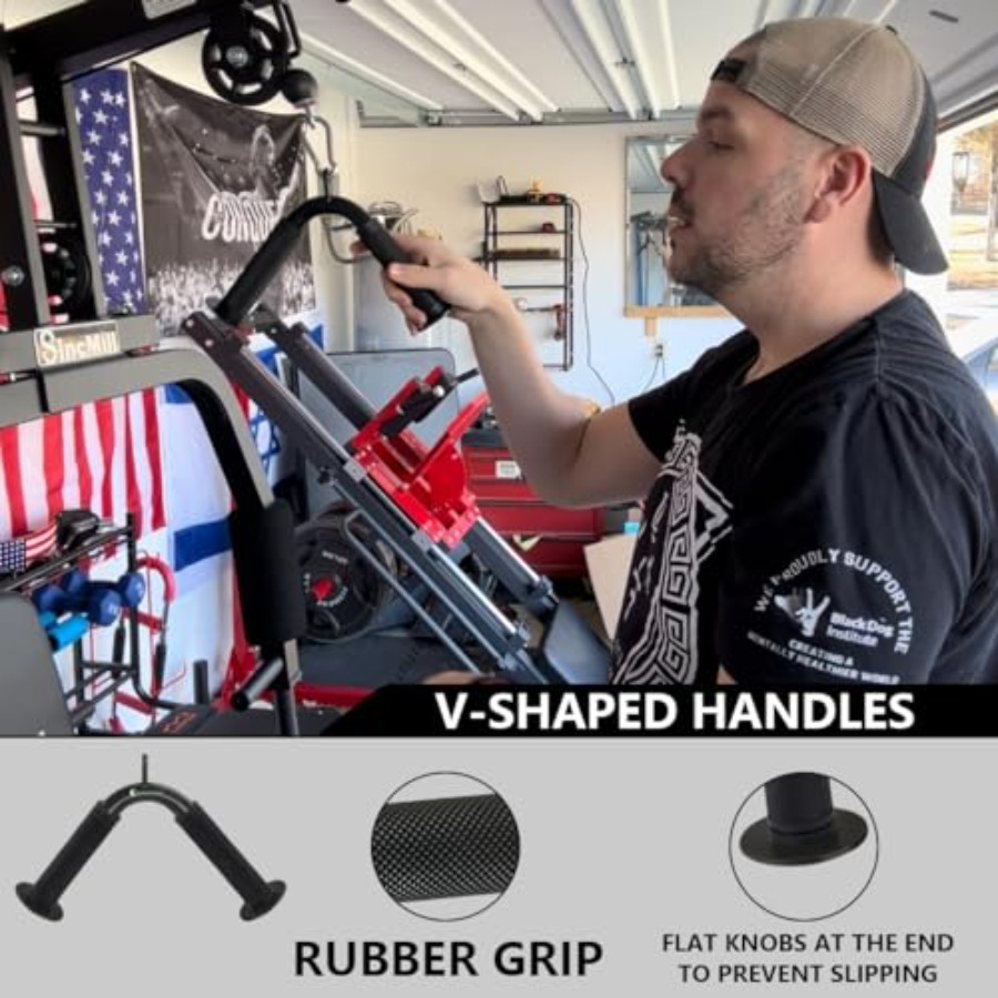 Cable Machine Attachment Set L - Home Gym Cable Machine recension och pris