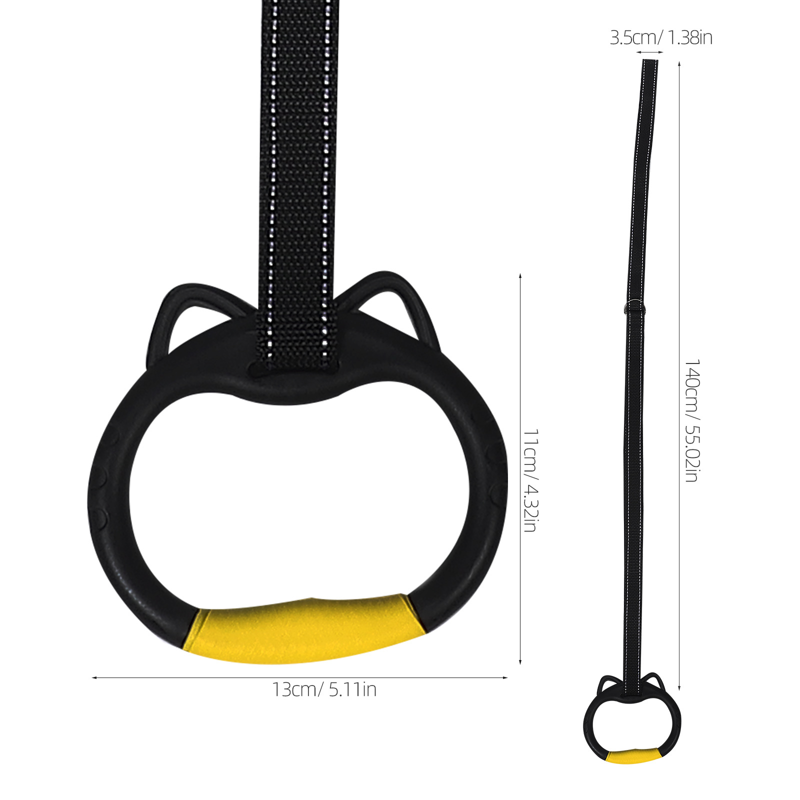 1 set 1 Set Gymnastics Rings F - Home Gym Tools recension och pris
