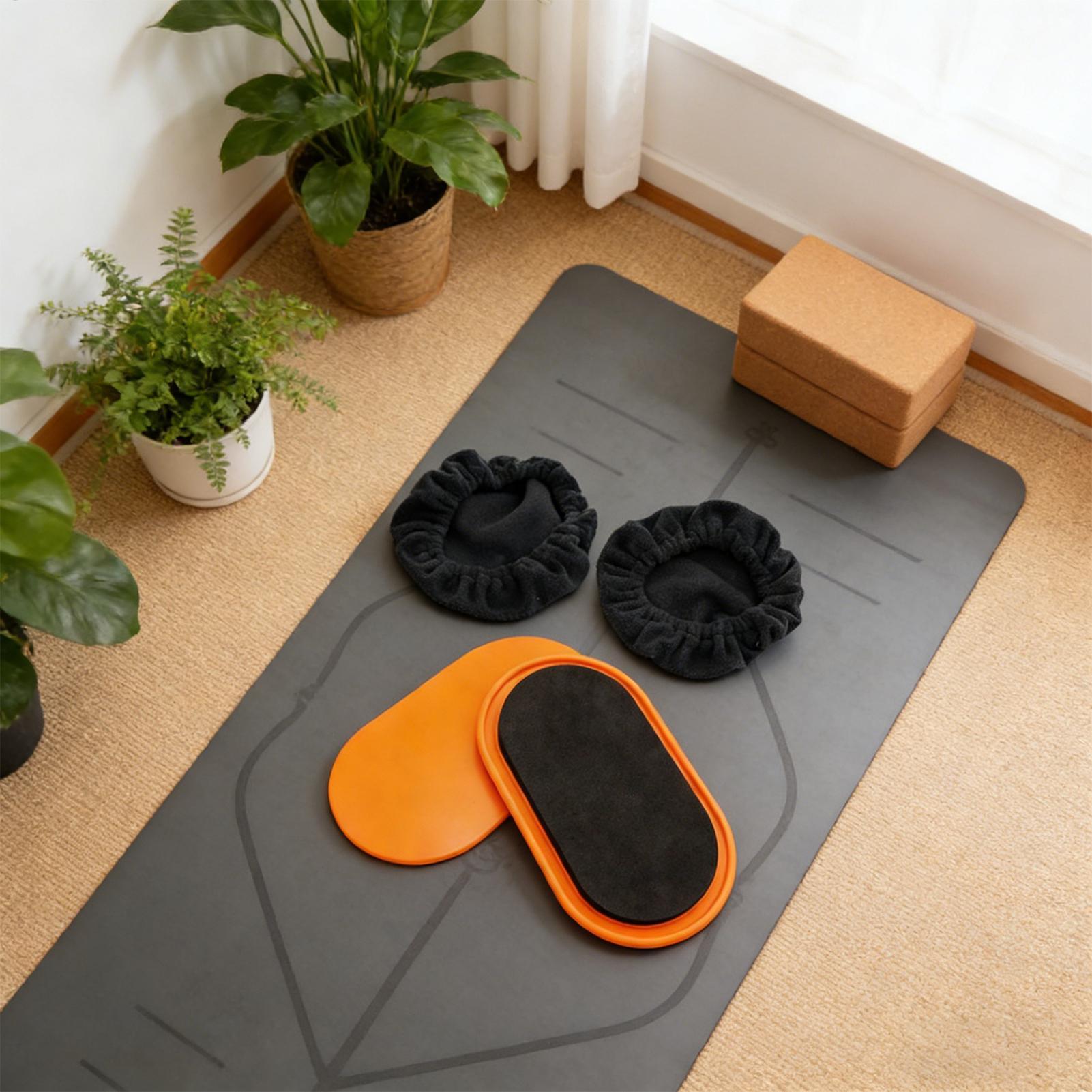 Workout Sliders Disc Oval Shap - Fitness Home Gym Equipment recension och pris