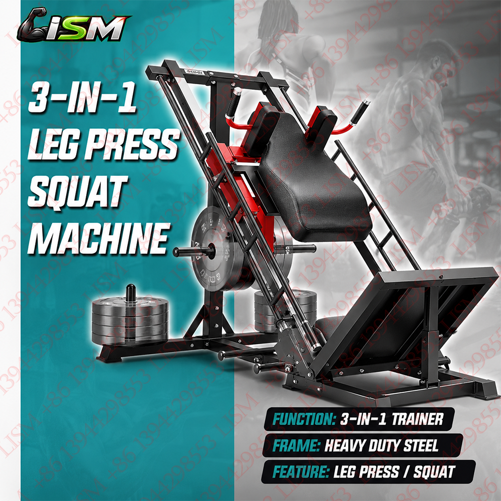 3-in-1 Leg Press Hack Squat Ma - Home Gym Quad recension och pris