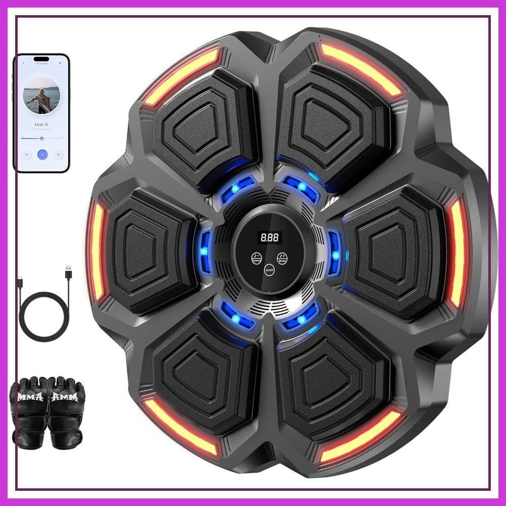 Smart Boxing Pad Trainer, Wall - Fitness Home Gym Equipment recension och pris