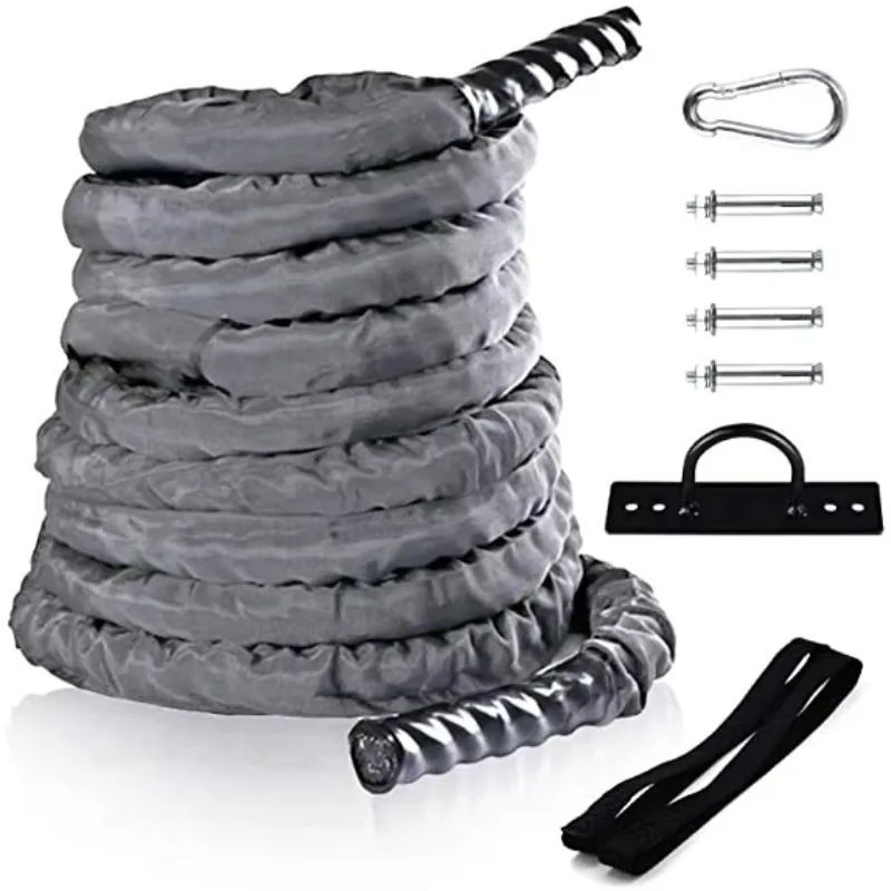 High Quality Nylon Battle Rope - Fitness Home Gym Equipment recension och pris