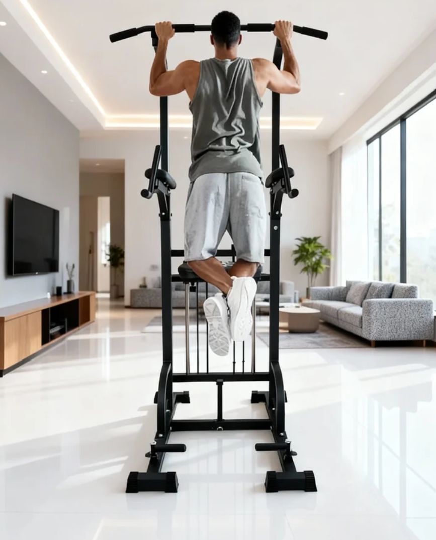 Power Tower Pull-Up Dip Statio - Home Gym Tools recension och pris