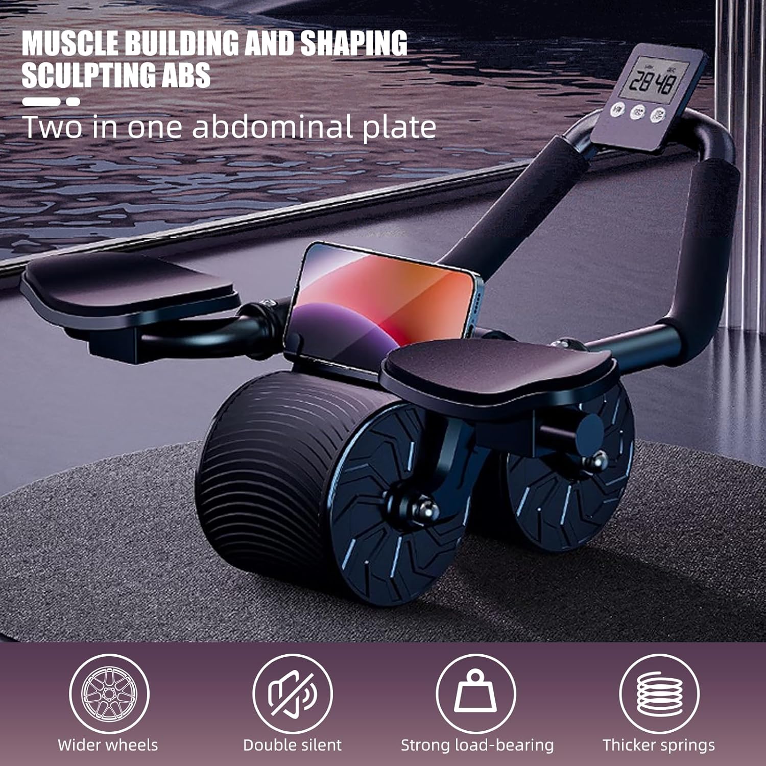 Ab Roller Wheel with Elbow Sup - Ab Roller Wheel recension och pris