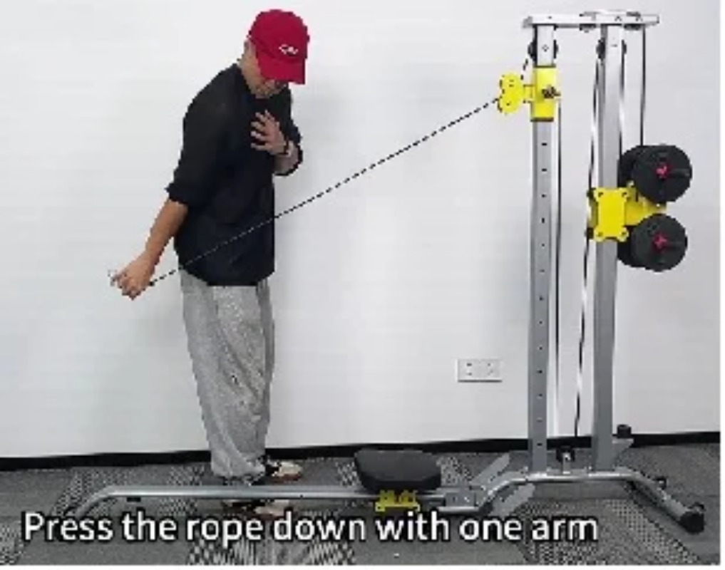 All-In-One Multi-Function Work - Home Gym Cable Machine recension och pris