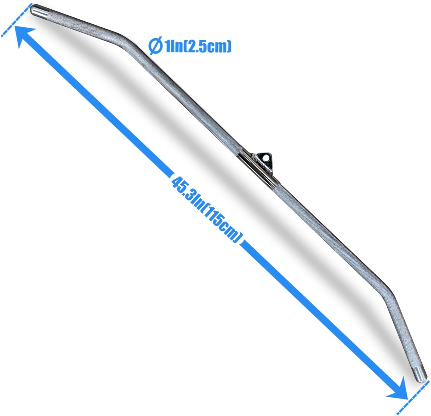 Wide Grip Lat Pulldown Bar for - Home Gym Cable Machine recension och pris