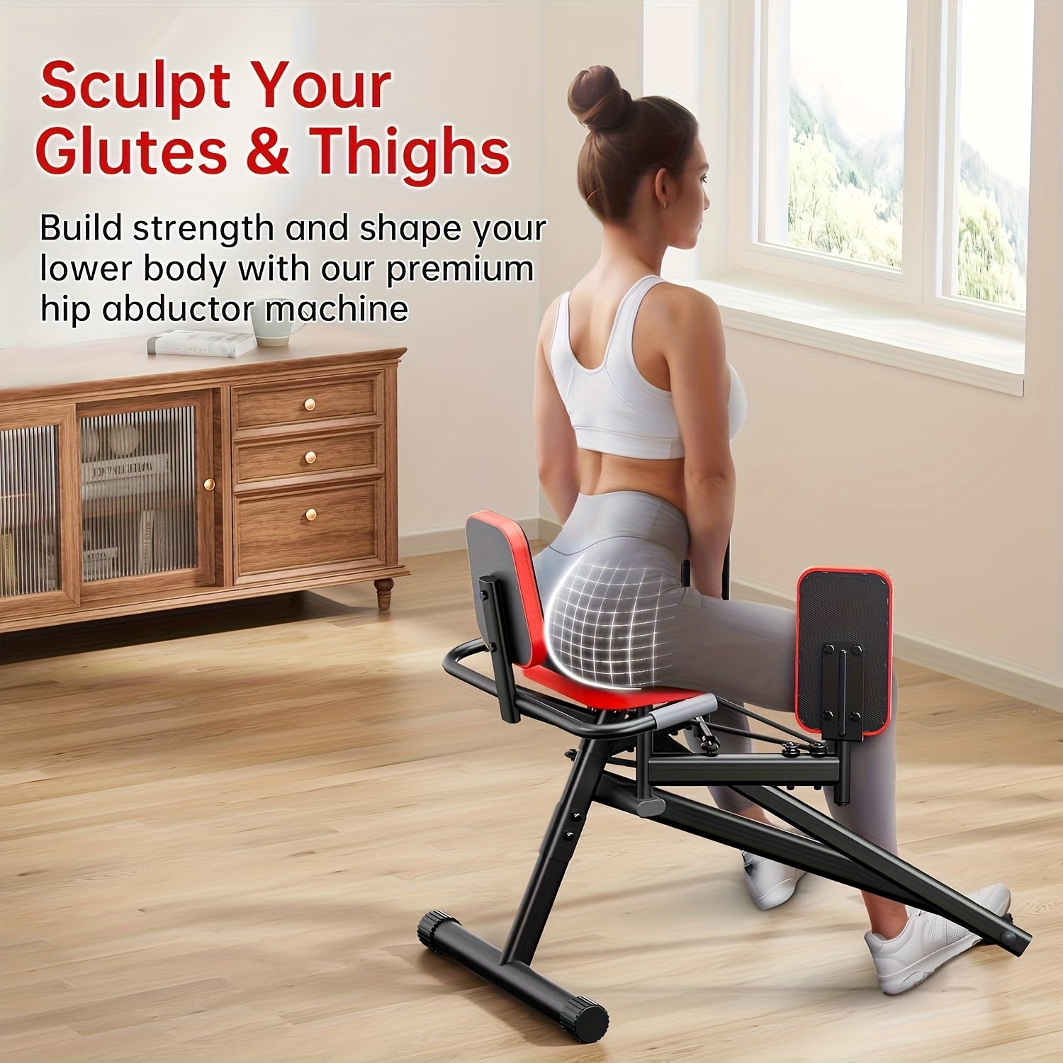 Hip Abduction Trainer for Home - Fitness Home Gym Equipment recension och pris