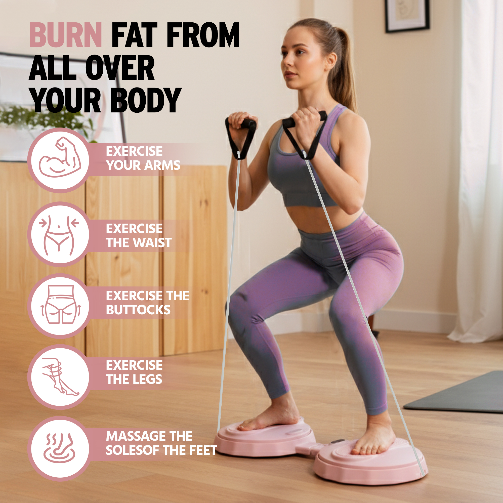 Waist Twister Machine Exercise - Home Gym Tools recension och pris