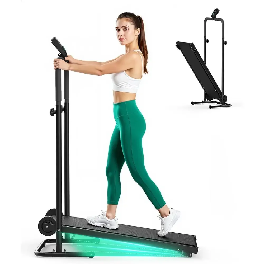 Dual Wheel Manual Treadmill wi - Home Gym Manual recension och pris