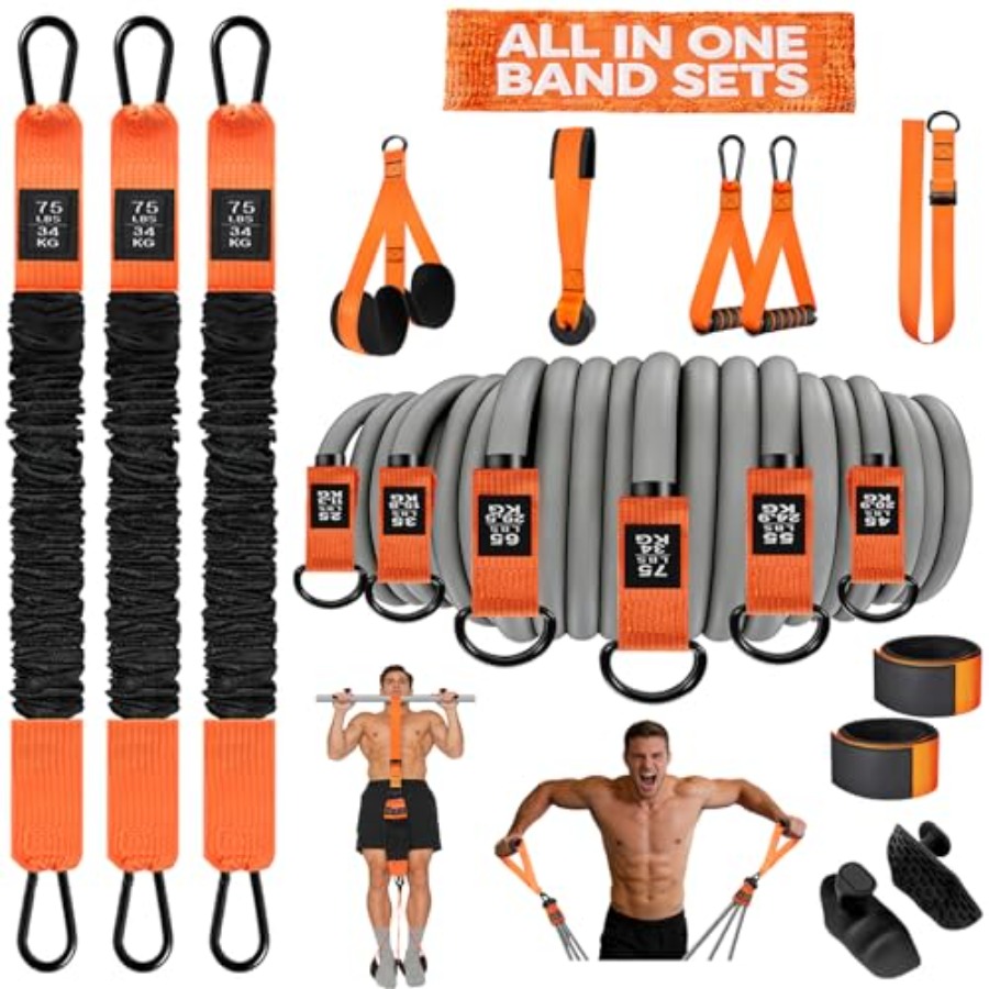 Strength training: latex resis - Resistance Band Heavy recension och pris